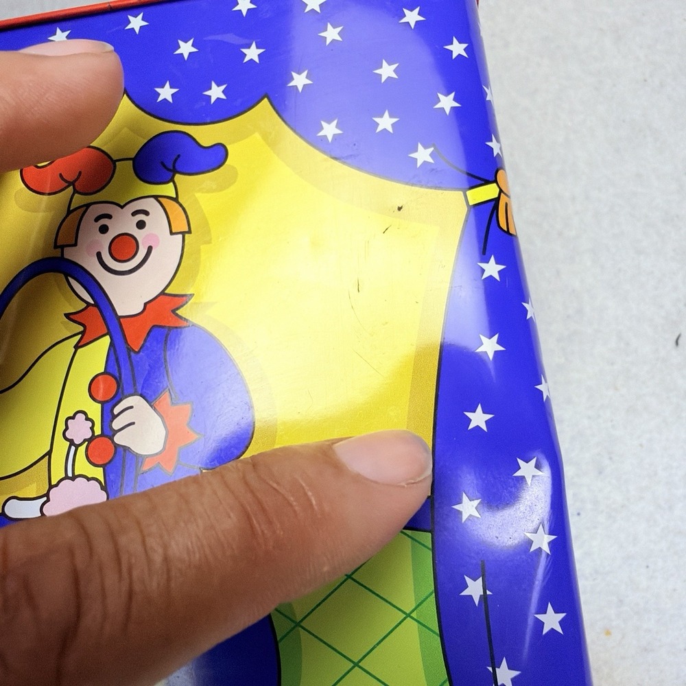 Schylling Jack in the Box Musical Tin Toy Plush Clown Wind-Up Pop Up Toy - Picture 6 of 12
